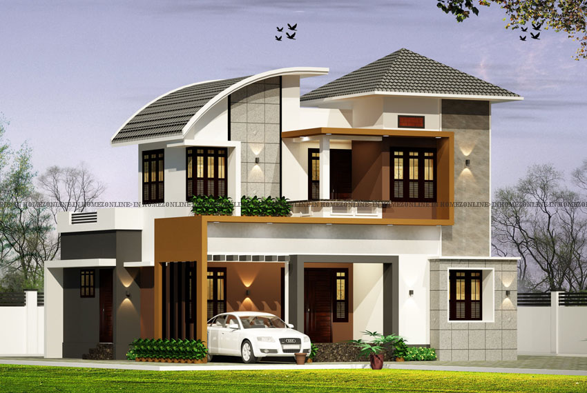 Small double floor home design