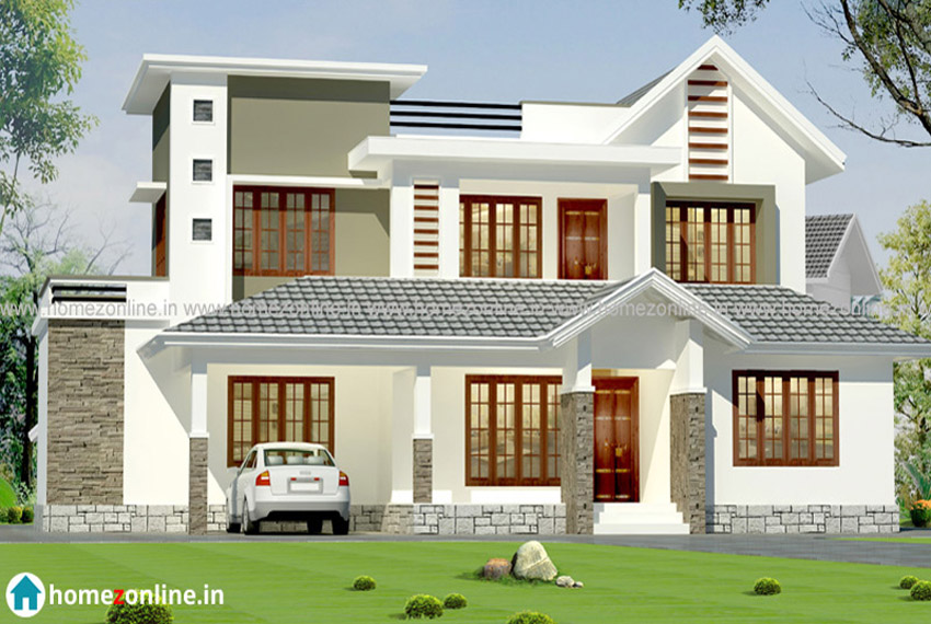 Awesome 4 BHK home design