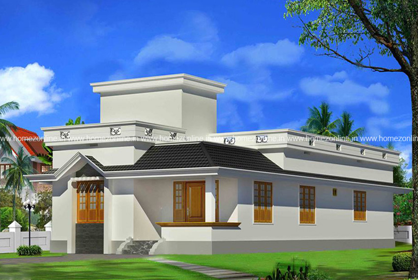 Low cost single floor home design