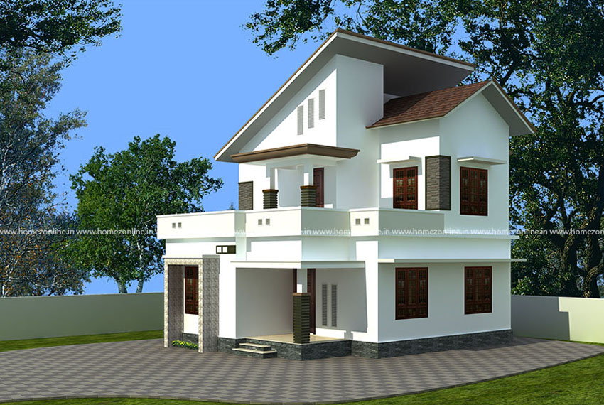 2 storey small house design with 3 bedroom