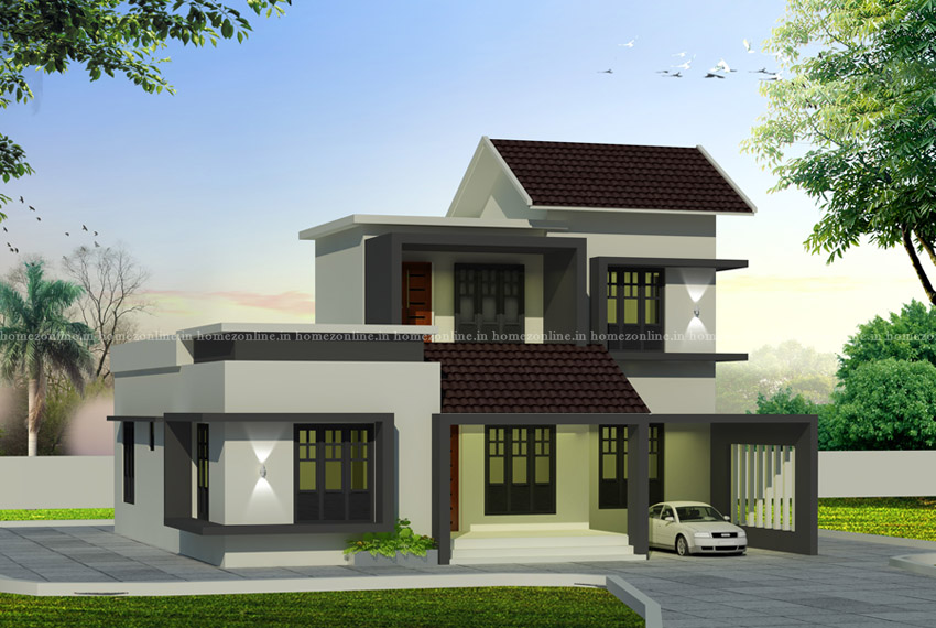 Modern 3 bedroom house in 130 square meter