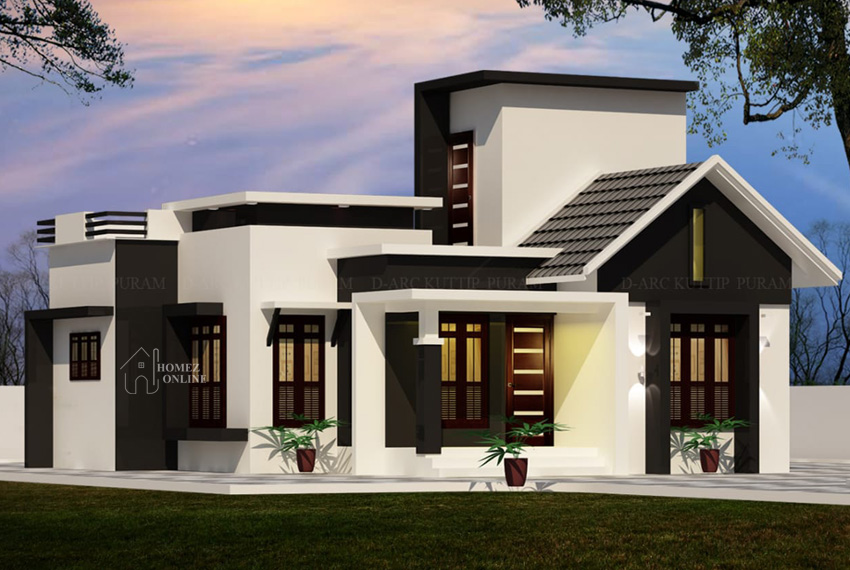 Single story house plan with lovely design