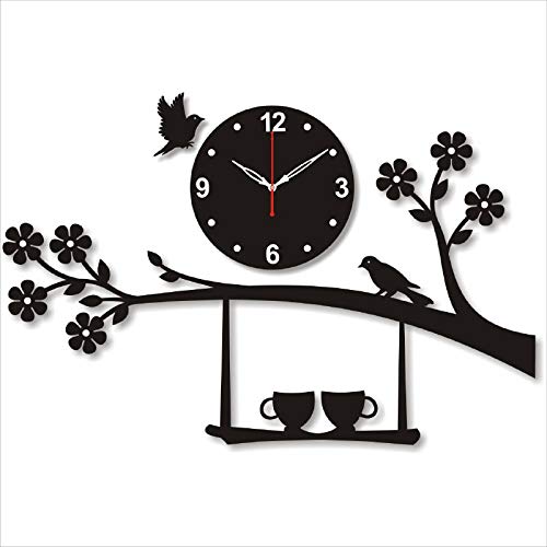 Wall Mounted Acrylic Wall Clock for Home