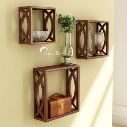 Wall Mounted Shelves for Living Room