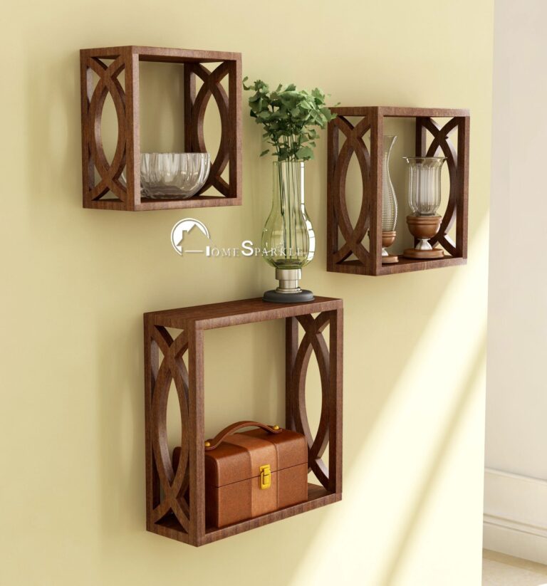 Wall Mounted Shelves for Living Room