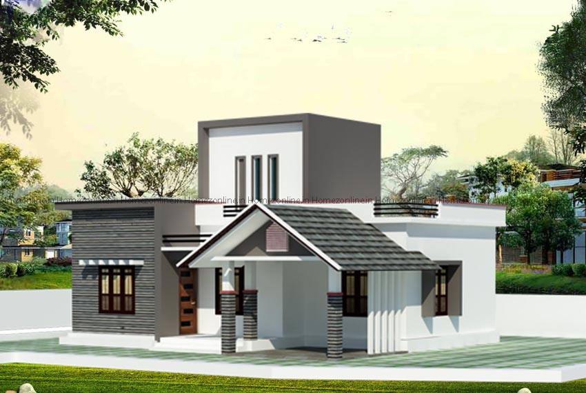 Amazing 2 BHK Small home design