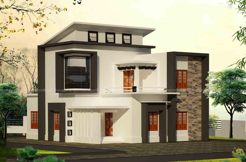 Mesmerizing double storey home design