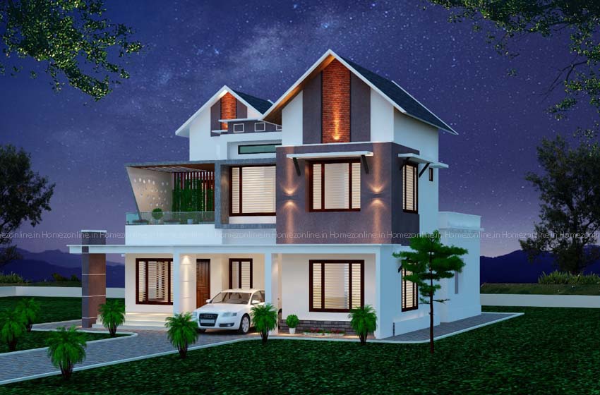 Best modern double storey home design