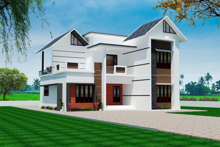 Double storey home with well looking exterior