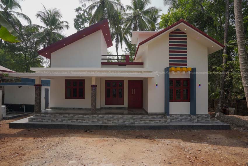 Stunning low budget single storey home built for 20 lakh