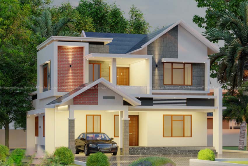 Excellent double storey home design