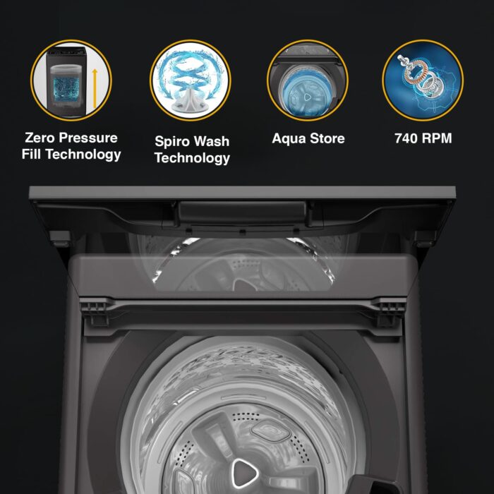 Whirlpool 7 kg Magic Clean 5 Star Fully Automatic Top Load Washing Mac... - Image 5
