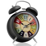 BUQARO Alloy Steel, Glass Twin Bell Edition Vintage Look with Night LE... - Image 2