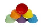 Zollyss Silicone Round Moulds for Muffins/Cupcake/Jelly/Cake (Multicol... - Image 3