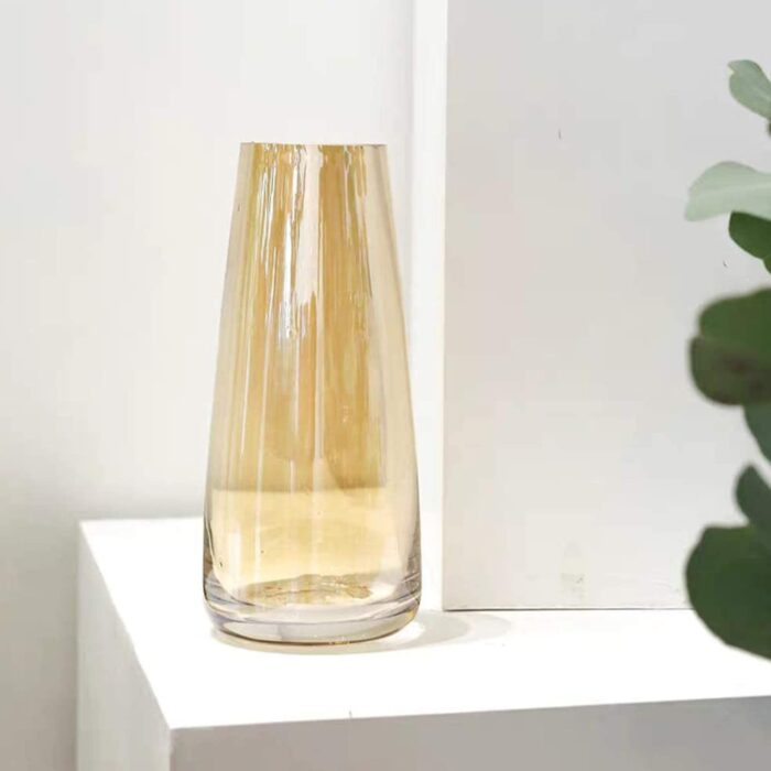 TIED RIBBONS Decorative Glass Oblong Vase for Flower Plants Home Decor... - Image 8