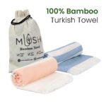 Mush 100% Bamboo Light Weight & Ultra-Compact Turkish Towel Super Soft... - Image 2