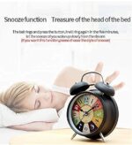 BUQARO Alloy Steel, Glass Twin Bell Edition Vintage Look with Night LE... - Image 5