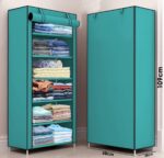 YouCopia Collapsible Wardrobe 6 Shelves Storage Clothes Storage Rack Q... - Image 2