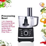 INALSA Food Processor for Kitchen with 800 W Copper Motor|1.4 L Main B... - Image 5