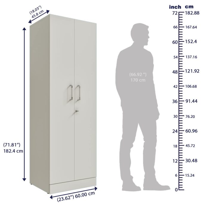 Wakefit Wardrobe | 1 Year Warranty | Wardrobe Wooden, Almirah, Cupboar... - Image 2