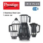 Prestige 750 Watts Iris Plus Mixer Grinder With 4 Jars (3 Stainless St... - Image 7