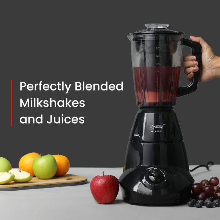 Prestige 750 Watts Iris Plus Mixer Grinder With 4 Jars (3 Stainless St... - Image 5