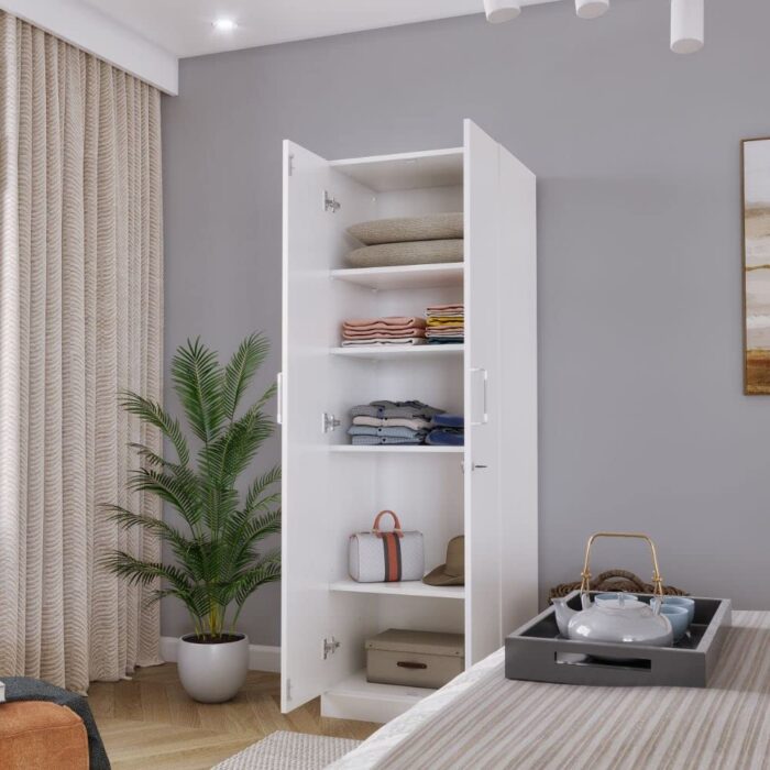 Wakefit Wardrobe | 1 Year Warranty | Wardrobe Wooden, Almirah, Cupboar... - Image 1