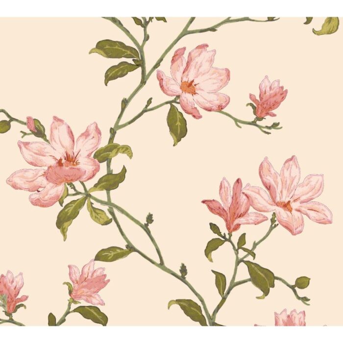 SPACES DRAPE STORY Heavy Polyester Fabric Floral Elegant Digital Print... - Image 3