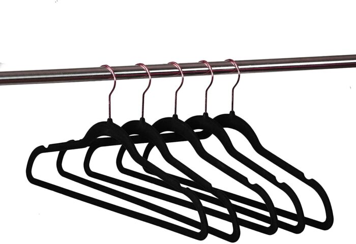 STAR WORK - Velvet Hangers Non-Slip Velvet Hangers Premium Suit Hanger... - Image 5