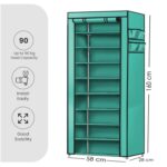 YouCopia Collapsible Wardrobe 6 Shelves Storage Clothes Storage Rack Q... - Image 3