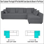 Adorn India Rio Decent L Shape Right Side Handle 6 Seater Corner Sofa ... - Image 3
