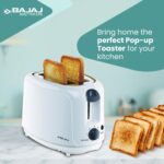 Bajaj ATX 4 750 watts 2-Slice Pop-up Toaster | Dust Cover & Slide Out ... - Image 8