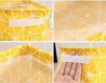XAMILE Foldable Mini Square Storage Basket - Set Of 5 Small Collapsibl... - Image 6