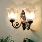 WHITERAY Black Antique Designer Imported Wall Light Wall lamp for Bedr...