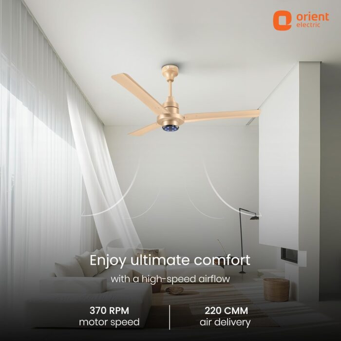 Orient Electric I Tome Pro 1200 mm BLDC Ceiling Fan with Remote & LED ... - Image 3