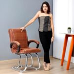 GOYALSON Home Exclusive Visitor Study Reception Chair with arm Rest an... - Image 3