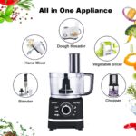 INALSA Food Processor for Kitchen with 800 W Copper Motor|1.4 L Main B... - Image 2