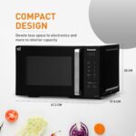 Panasonic 25L Solo Microwave Oven (NN-ST310QBFG, Black, 85 Auto Cook M... - Image 4