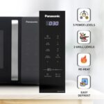 Panasonic 25L Solo Microwave Oven (NN-ST310QBFG, Black, 85 Auto Cook M... - Image 7