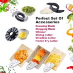 INALSA Food Processor for Kitchen with 800 W Copper Motor|1.4 L Main B... - Image 3