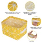 XAMILE Foldable Mini Square Storage Basket - Set Of 5 Small Collapsibl... - Image 2