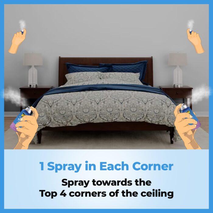All Out All Night Mosquito Repellent Spray, 30ml | 1 Spray in Each Top... - Image 4