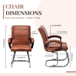 GOYALSON Home Exclusive Visitor Study Reception Chair with arm Rest an... - Image 2