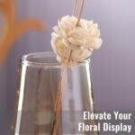 TIED RIBBONS Decorative Glass Oblong Vase for Flower Plants Home Decor... - Image 3
