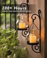 Homemory Flameless Votive Candles, 24PCS Flickering Battery Operated L... - Image 3