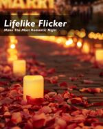 Homemory Flameless Votive Candles, 24PCS Flickering Battery Operated L... - Image 6