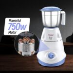 Prestige Iris 750 Watt Mixer Grinder with 3 Stainless Steel Jar + 1 Ju... - Image 5