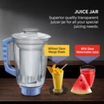 Prestige Iris 750 Watt Mixer Grinder with 3 Stainless Steel Jar + 1 Ju... - Image 3