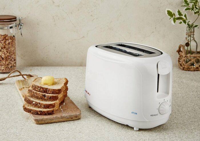 Bajaj ATX 4 750 watts 2-Slice Pop-up Toaster | Dust Cover & Slide Out ... - Image 5