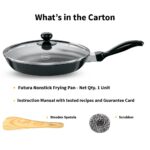 Hawkins Futura 24 cm Frying Pan, Non Stick Fry Pan with Glass Lid, Fry... - Image 7